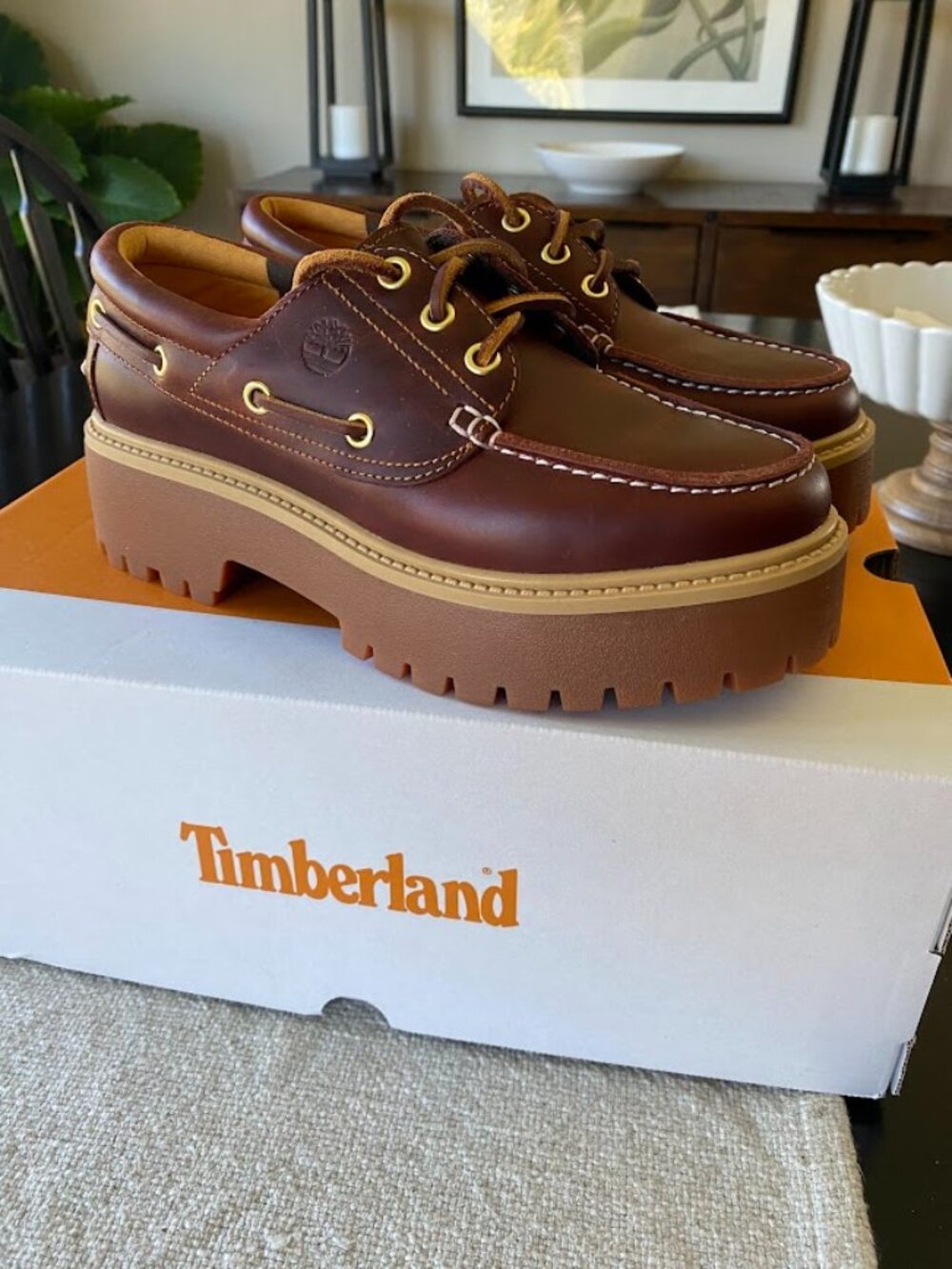 TImberland Women's Stone Street Boat Shoe